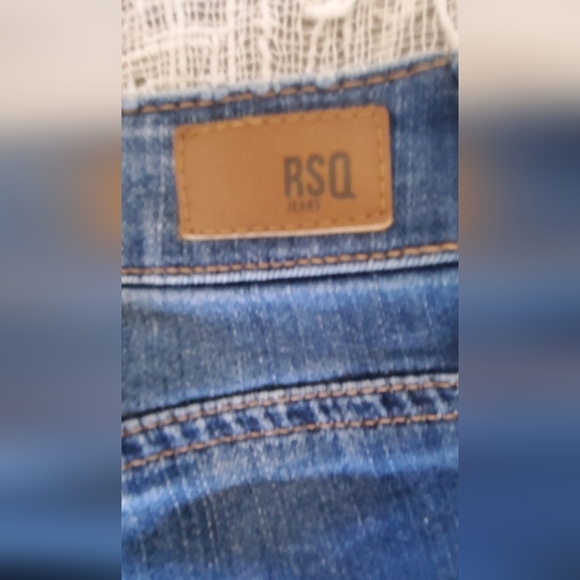 💚5/$25 Urban Outfitters RSQ Cali High Rise Skinny Ankle Distressed Jeans Size 0 - Picture 5 of 6